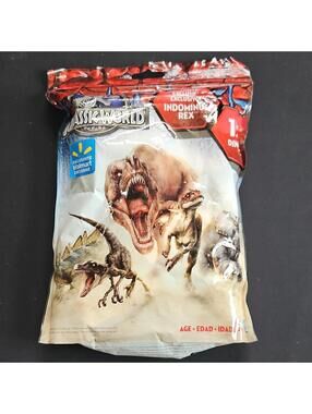 Jurassic World Exclusive Indominus Rex, T-Rex, Velociraptor 15 Dino Figure Set
